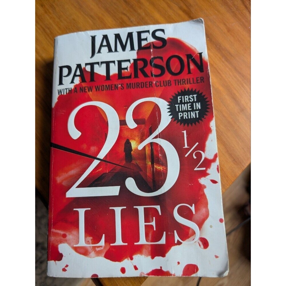 James Patterson 23 1/2 Lies (Women's Murder Club) (EUC)